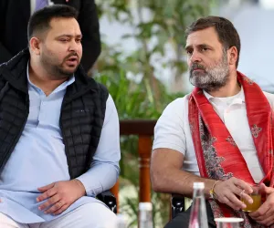 राहुल गांधी और तेजस्वी, चोर चोर मौसेरे भाई ? 